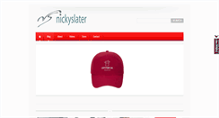Desktop Screenshot of nickyslater.com